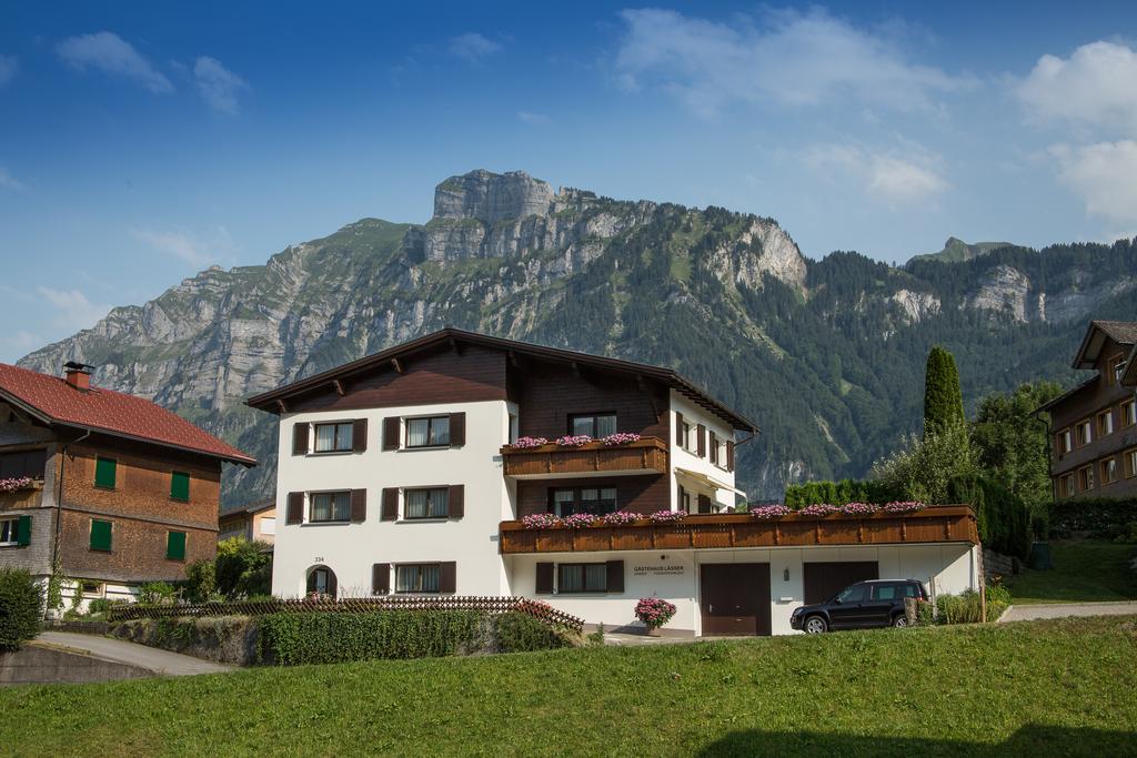 Gaestehaus Laesser Mellau Exterior foto